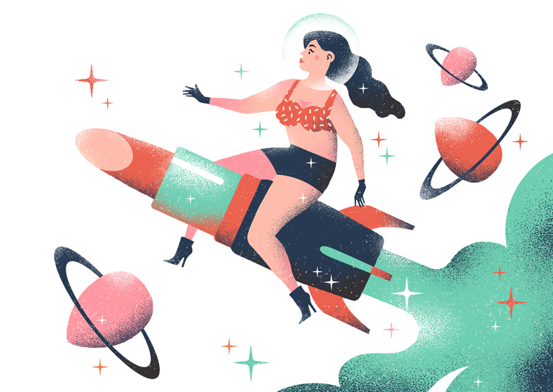 Иллюстрация: Kasia Serafin / Behance