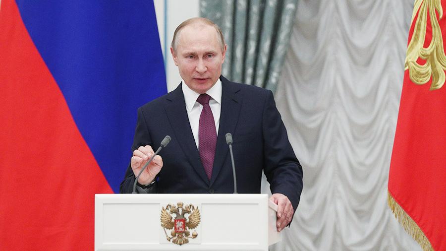 Владимир Путин готовится к вступлению в должность президента