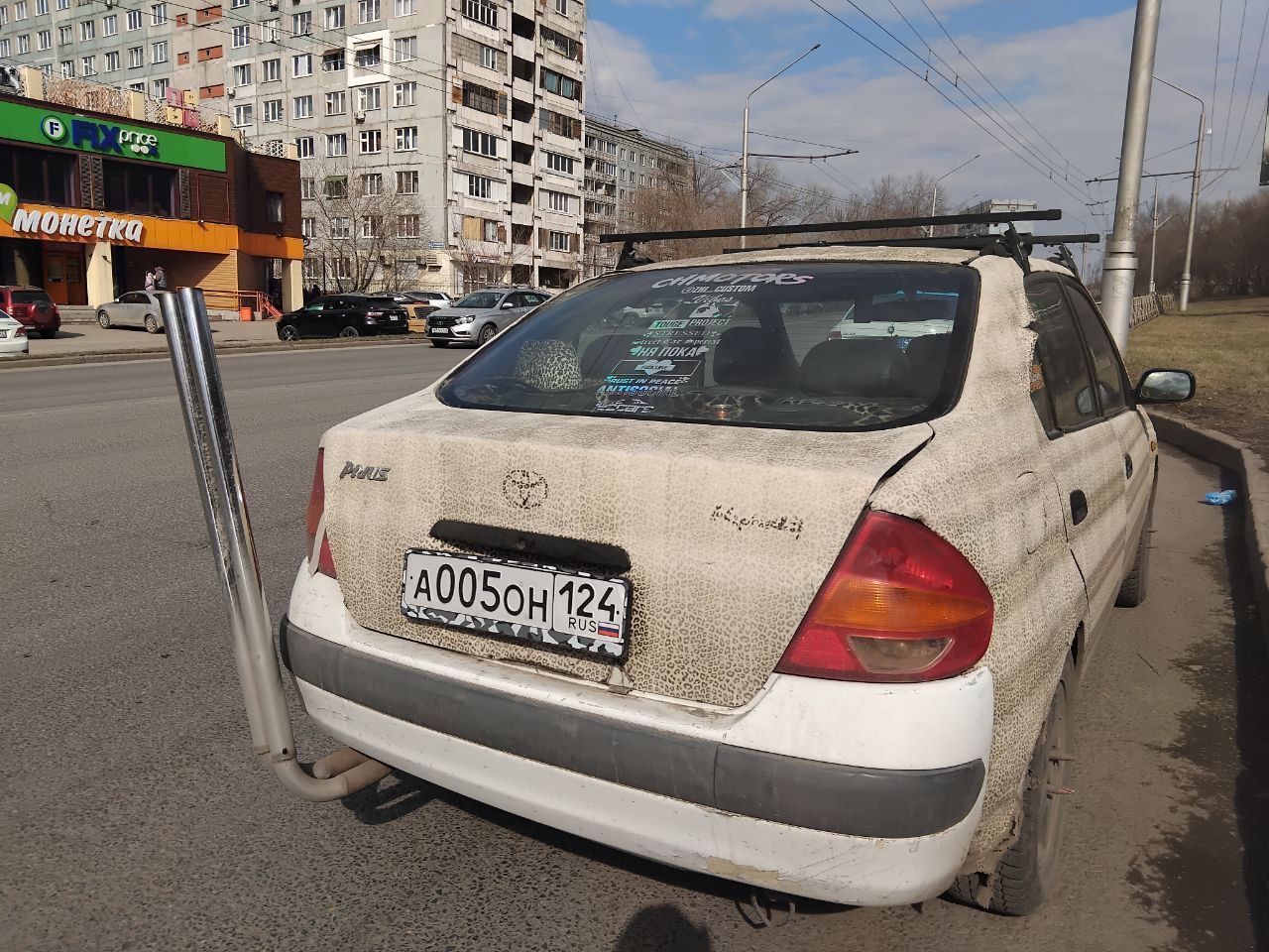 В Кемерове ГИБДД оштрафовала водителя «чуда машинной инженерии», попавшего  в соцсети