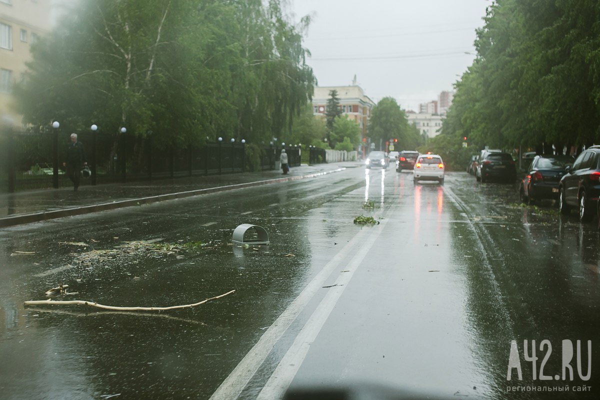 Кемерово ураган вчера