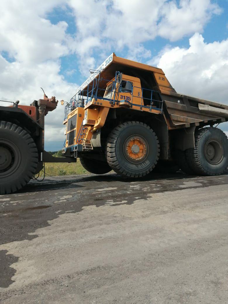 В Кузбассе автомобиль БЕЛАЗ повредил линию электропередачи | 25.07.2020 |  Кемерово - БезФормата