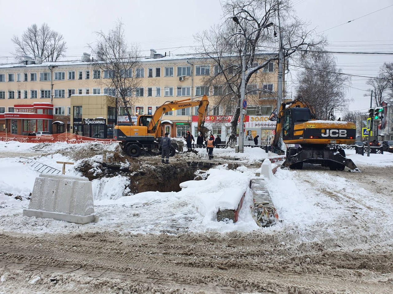 Новокузнецк проспект Металлургов реконструкция