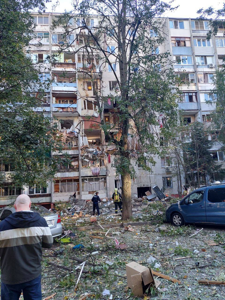 В Балашихе после взрыва произошло обрушение нескольких этажей  многоквартирного дома. Есть пострадавшие