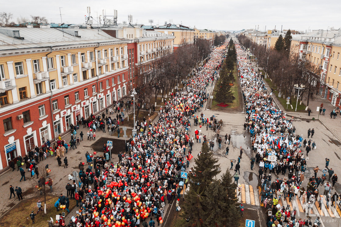 Поклонская в бессмертном полку