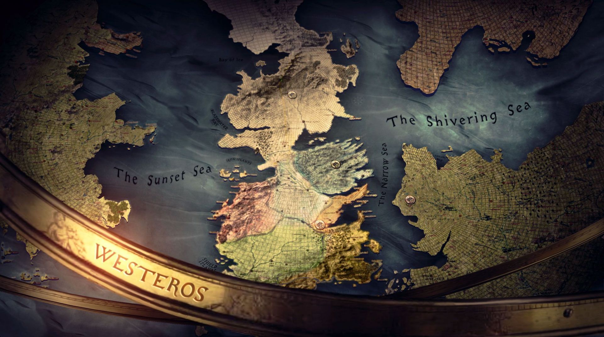 Создана интерактивная карта мира «Игры престолов»