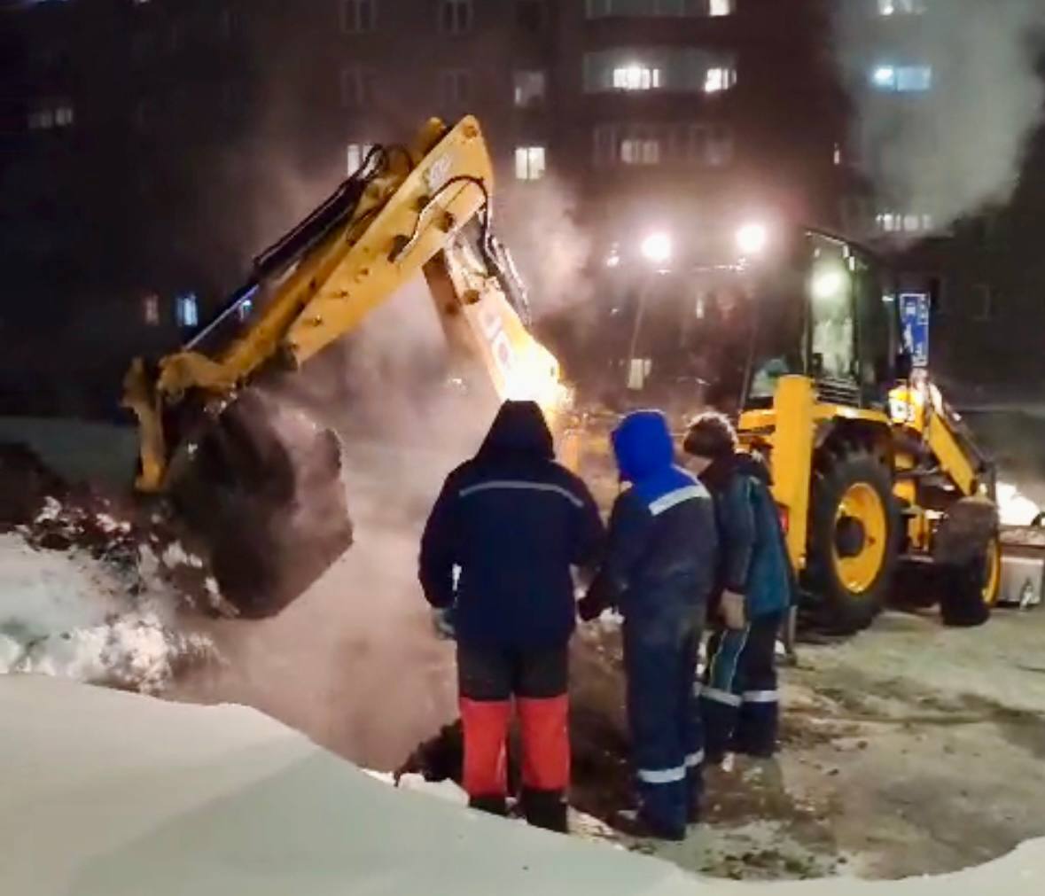 В Прокопьевске устранили порыв водопровода, жителям дали воду