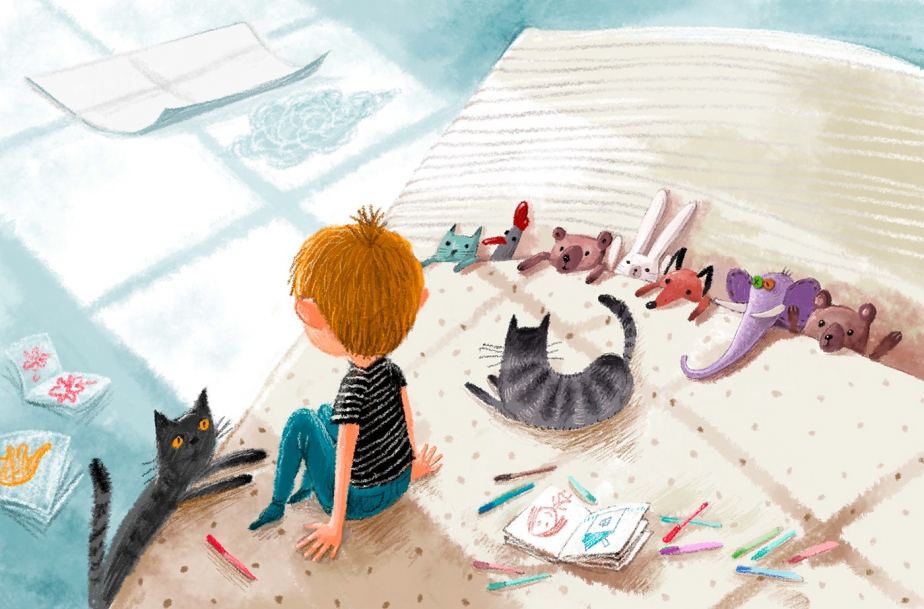 Иллюстрации: Avgustinovich Irina / Behance