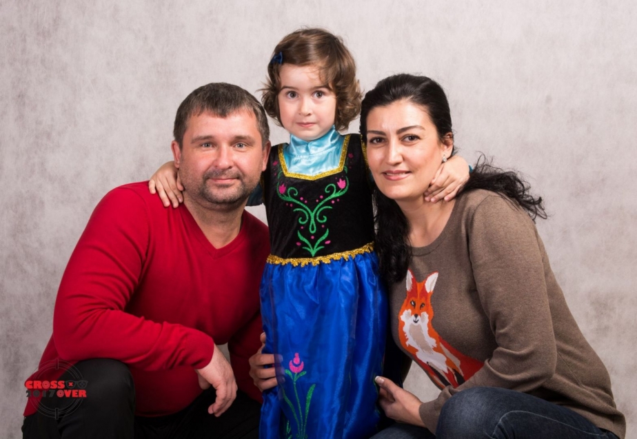 Одна из семей участников