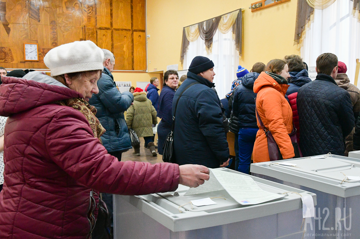 Явка на выборах в кемеровской